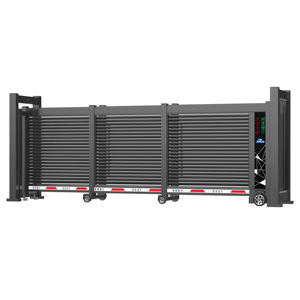 Puerta corredera telescópica <span class=keywords><strong>de</strong></span> acceso automático para coche - Product Image 2