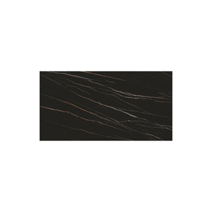 Mesa de Comedor Extensible Adriano de Cerámica 160-240 cm Negra con Patas de Hierro en Forma de U para Uso Interior - Product Image 6