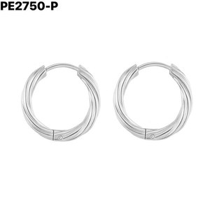 Pendientes de Aro de Moda 2.5*20 PE2750 para Mujer, Joyería de Alta Calidad - Product Image 1
