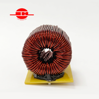Bobine d'induction de suralimentation PFC personnalisée 500uH, fil résistant aux hautes températures pour onduleur UPS, onduleur PV, système de stockage d'énergie ESS