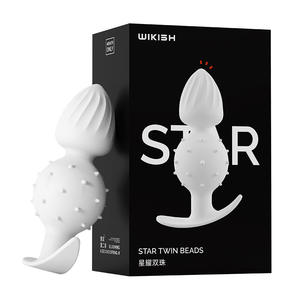 Ejercitador de Kegel giratorio de doble bola ajustable con tapón anal de diseño oculto para adultos - Product Image 6