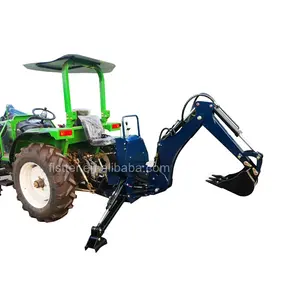 Agri máy móc towable backhoe tập tin đính kèm máy kéo nhỏ gọn