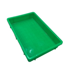 Khay đựng pizza và khay đựng bánh mì/rau củ quả bằng nhựa cấp thực phẩm, có thể xếp chồng lên nhau, thuộc danh mục sản phẩm đĩa & bát - Product Image 1