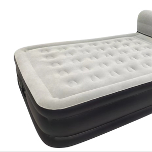 Colchón de aire <span class=keywords><strong>Queen</strong></span> Cama de aire inflable con bomba incorporada Cama inflable de superficie superior cómoda - Product Image 3