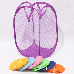 Cartoon Foldable Clothes Bag toy storage baskets Folding Washing Bin home storage & organization Collapsible Laundry Basket