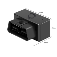 Rastreador GPS OBD para Auto con Escucha por Voz, Aplicación para Android e iOS y 1 Año de Garantía - Instalación Gratuita para Vehículos y Flotas, Rastreador GSM GPS