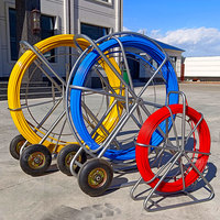 Machine de tirage de câbles pour conduits en fibre de verre de 6 mm, tige de guidage de 4-16 mm pour câbles et conduits