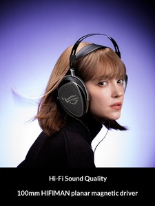 ROG Kithara ชุดหูฟังสำหรับเล่นเกมแบบครอบหูแบบเปิด HIFIMAN หน่วยเสียงไดอะแฟรมแบบแบน ระบบตัดเสียงรบกวนแบบแอคทีฟ (ANC) ช่องเสียบ 3.5 มม. คู่ - Product Image 1