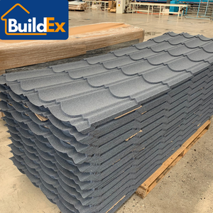 Ghana Offre Spéciale <span class=keywords><strong>Dekra</strong></span> Tuiles de toiture en acier ondulé Design moderne Longue portée Aluminium Béton Pierre Imperméable Maisons Villas - Product Image 2