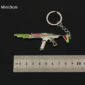 Porte-clés métal Valorant Sentinels of Light Spectre <span class=keywords><strong>jordan</strong></span> porte-clés killjoy modèle de pistolet court jouets cadeau de vacances porte-clés noël - Product Image 5