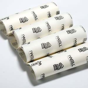20*20cm Custom Printed Deli Sushi Shawarma Sandwich <b>Burger</b> <b>Wrapping</b> Packaging Wax Fast Food Wrap <b>Paper</b> - Product Image 2