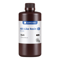 Résine Anycubic Water-Wash ABS-like V2, faible odeur, haute résistance, haute ténacité, matériau d'impression 3D, résine LCD 365-405 nm, 35-45 MPa