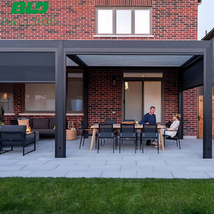 <span class=keywords><strong>Pérgola</strong></span> Bioclimática de Aluminio con Revestimiento Giratorio Blanco de 18 Pies por 10 Pies, Techo Automático Impermeable, <span class=keywords><strong>Precio</strong></span> con Envío a Canadá - Product Image 2