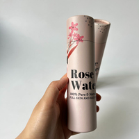 Conteneur de luxe écologique de qualité alimentaire à bas prix pour bâton à lèvres baume à lèvres emballage cadeau rond tube de papier Push up cosmétique