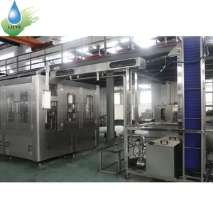 Complete monoblock 3 in 1 PET bottle water filling machine production line plant