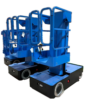 Chariot élévateur électrique Anna Warehouse, 5m 6m de levage, 300 kg, chariot élévateur électrique autopropulsé, chariot élévateur électrique pour la vente