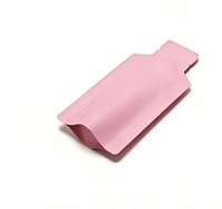 Emballage cosmétique en plastique laminé en aluminium de forme unique, thermoscellable, petits sachets d'échantillons miniatures