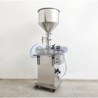 Remplisseur d'huile orale GTOP Dosage volumétrique simple et précis Machine de remplissage semi-automatique de peinture à petit piston pneumatique