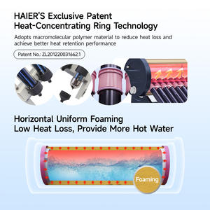 Système solaire domestique Haier de bonne qualité, <span class=keywords><strong>prix</strong></span> raisonnable, système solaire thermique à panneaux plats pressurisé, <span class=keywords><strong>chauffe</strong></span>-<span class=keywords><strong>eau</strong></span> - Product Image 4