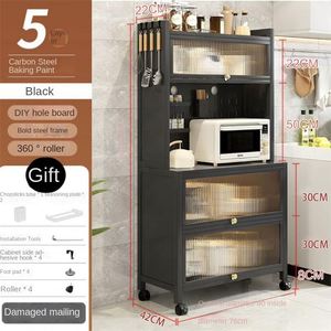 Wholesale Carbon Steel <b>Kitchen</b> <b>Storage</b> Cabinets with Doors Household Dining Cabinets Microwave Ovens Ovens <b>Storage</b> Cabinets - Product Image 6