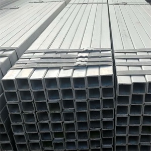Tuyaux et tubes en <span class=keywords><strong>acier</strong></span> carrés et rectangulaires galvanisés de haute qualité Tubes creux en <span class=keywords><strong>acier</strong></span> au carbone galvanisés à chaud - Product Image 6