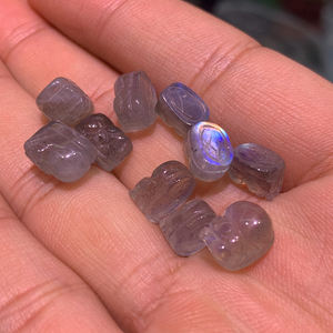 Bracelets en cristal naturel sculpté à la main, pendentif renard <span class=keywords><strong>pixiu</strong></span>, neuf à motif, accessoires de décoration, artisanat animaux, vente en gros, - Product Image 3