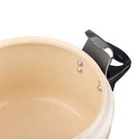 MSF-3731-11L 28cm marbre revêtement autocuiseur en aluminium avec certificat SASO