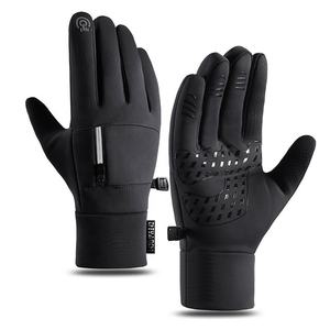 Guantes deportivos <span class=keywords><strong>de</strong></span> invierno <span class=keywords><strong>de</strong></span> alta calidad a bajo <span class=keywords><strong>precio</strong></span>, pantalla táctil, antideslizante, con cremallera, guantes <span class=keywords><strong>de</strong></span> ciclismo, mitones, impermeables, guantes <span class=keywords><strong>de</strong></span> esquí en la nieve - Product Image 5