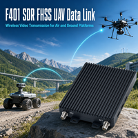 Transmisor y Receptor de Datos de Video y Audio VTOL UAV SDR de Largo Alcance 600MHz/1.4GHz OFDM UGV para Seguridad y Protección