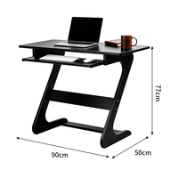Mesa para Portátil, Bandeja para Mesa de Centro, Duradera y Ecológica, para Sala de Estar, Dormitorio y Cocina