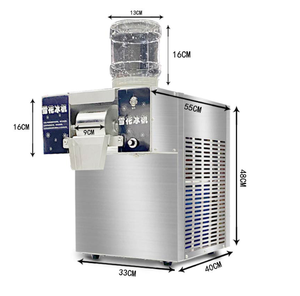 Máquina Comercial para Hacer Hielo Raspado Bingsu, Máquina para Hacer Copos de Nieve, Máquina para Hacer Conos de Nieve Bingsu - Product Image 3