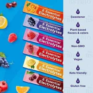 BSTBIO OEM Vegan Drink Mix sachet suplemen olahraga bubuk elektrolit hidrasi - Product Image 4