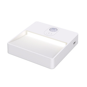 F11 <b>Sensor</b> <b>Night</b> <b>Light</b> Warm Rgb Color Rectangle Battery Powered Human Body Sensing For Stairs Entryway Bedroom Corridor - Product Image 2