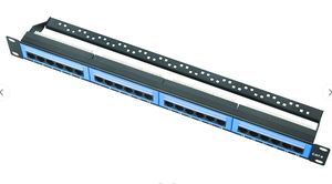 Panel de Conexiones UTP de 10'' 1U para Montaje en Pared, con 6 Puertos y Conector Keystone RJ45 para Infraestructura de Red - Product Image 4