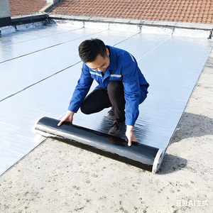 Membrana Impermeable <span class=keywords><strong>Autoadhesiva</strong></span> de Asfalto Modificado con Polímeros de 1.5 mm <span class=keywords><strong>para</strong></span> Aplicación en Paredes, Industrial, Resistente a los Rayos UV y Ecológica - Product Image 3