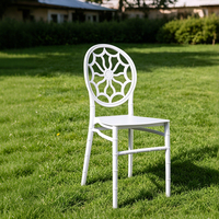 Chaise Chiavari en résine durable à prix abordable, idéale pour les mariages en plein air, les fêtes et les jardins – Chaises élégantes en plastique