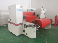 Máquina Rebobinadora Eléctrica Automática de Doble Eje para Cinta Adhesiva, 1300mm, Control PLC, Servomotor, para BOPP, Cinta de Enmascarar y Cajas de Alimentos