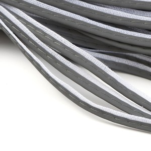Rivestimento <span class=keywords><strong>in</strong></span> <span class=keywords><strong>tessuto</strong></span> riflettente lamierino bordure cucito sacchi di abbigliamento per nastri di cotone <span class=keywords><strong>in</strong></span> alta visibilità - Product Image 1