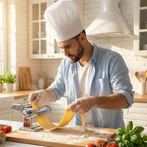 Chapeaux <span class=keywords><strong>de</strong></span> chef jetables en papier pour enfants et adultes - Décorations pour fêtes à thème pizza et cadeaux culinaires - Product Image 5