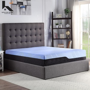 Matelas en mousse à mémoire de forme gel respirant, fermeté moyenne, taille King Size, en boîte, <span class=keywords><strong>avec</strong></span> mousse certifiée CertiPUR-US, pour chambre d'enfant ou de bébé - Product Image 2