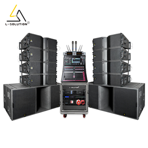 Hot Sale Dual Itly Line <b>Speakers</b> System Power <b>Amplifier</b> Professional Stage Music <b>Speaker</b> Set K208&ks28 - Product Image 5