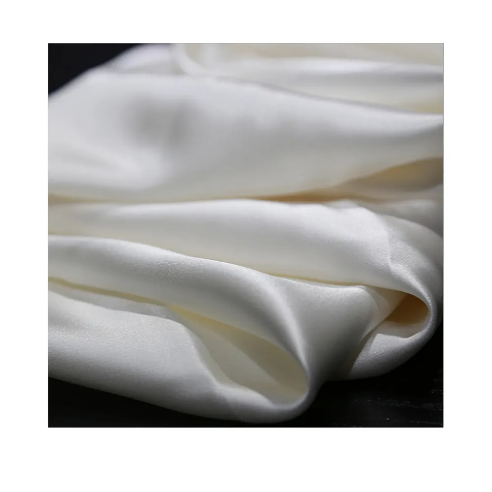 14mm 114cm tela de satén de seda de morera blanca natural tela de charmeuse de seda sin teñir para pintura