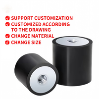 Support anti-vibration personnalisable en acier et caoutchouc de type DD pour pompe à eau, amortisseur de machine industrielle M10