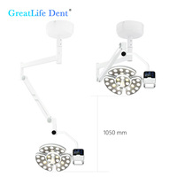 Lampe chirurgicale sans ombre Greatlife Dent 32W 30 LED 100000Lux, lumière médicale adaptée aux unités dentaires