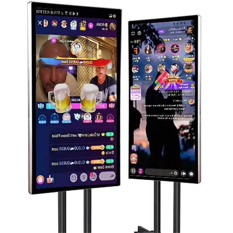 Best Verkochte Nieuwe Multi-Size Verticale Streaming Media Live-Apparatuur Geïntegreerd Intelligent Touch Interactief Verticaal Scherm