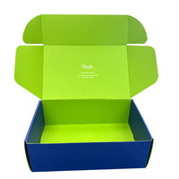 Boîtes d'emballage en carton ondulé, dossiers imprimés, boîtes d'expédition, boîtes en kraft avec laminage mat et logo personnalisé