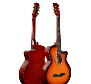 <span class=keywords><strong>Guitare</strong></span> acoustique de 38 pouces en bois de tilleul, 6 <span class=keywords><strong>cordes</strong></span>, <span class=keywords><strong>guitare</strong></span> <span class=keywords><strong>folk</strong></span>, <span class=keywords><strong>guitare</strong></span> en bois, instrument de musique pour débutants, adultes, enfants, meilleur cadeau - Product Image 6