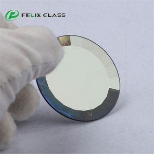 Verre miroir plat ultra-clair trempé personnalisé avec placage prismatique pour pièces spéciales d'instruments, écologique et haute résistance - Product Image 4