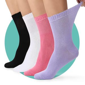 Bệnh Tiểu Đường Vớ Cho Nam Giới Crew Vớ Thoải Mái Bệnh Thần kinh Mắt Cá Chân Vớ Với Thêm Rộng Bê - Product Image 4