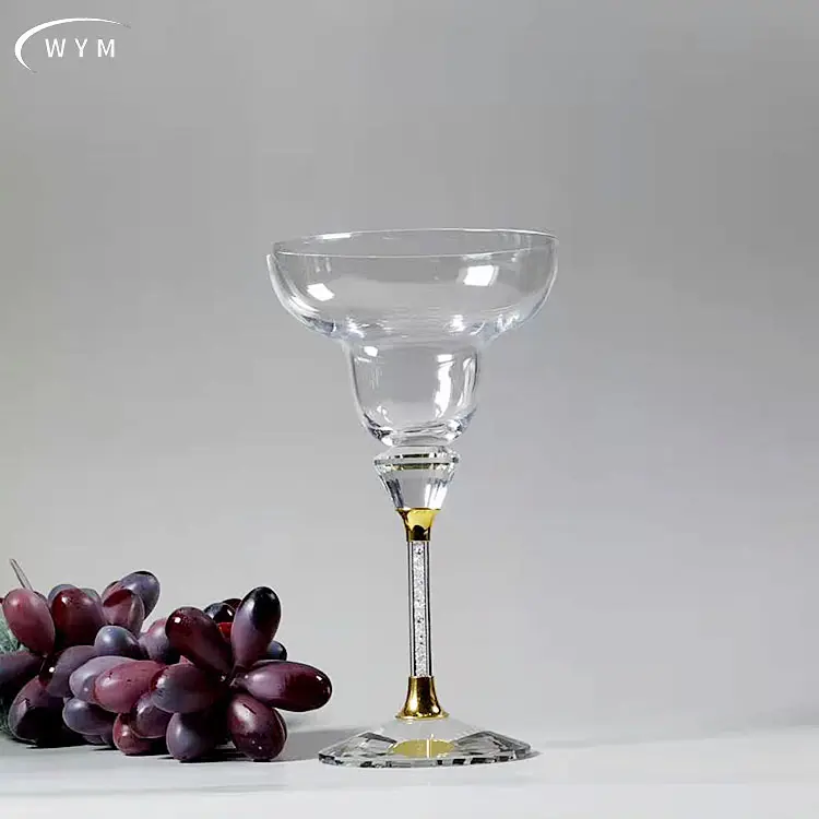 Verres à vin rouges personnalisables, en cristal, diamant, pour cocktail, vente en gros